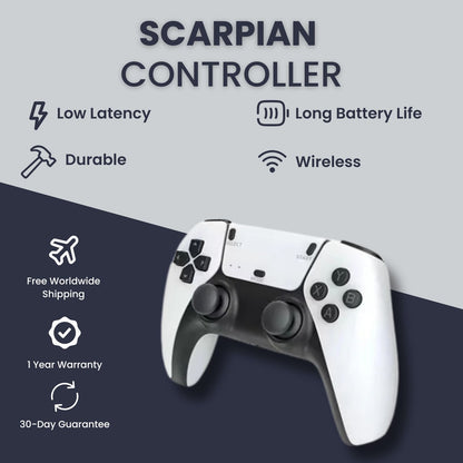 SCARPIAN™ Retro Dock V2 [60,000+ Nostalgic Games + 2 FREE Controllers]